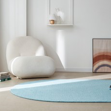 아담데코 파스텔 러그 스프링사 카페트 타원형