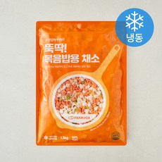 친정엄마꾸러미 뚝딱 볶음밥용 채소 (냉동), 1개, 1.5kg
