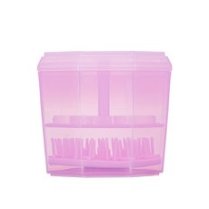 미니맥시 메이크업 브러쉬 세척통, 핑크, 1개