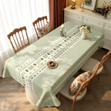 Mamiru花樣防水桌布餐墊, 1個, 100 x 160 cm, 設計 07