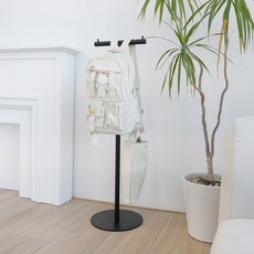 Treestore 鐵製包包掛架, 黑色