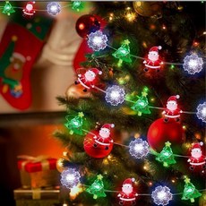 Lovely Farm 聖誕LED派對20燈裝飾燈串, 聖誕綜合, 1個