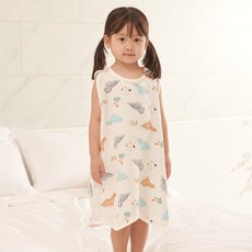 베베슈에뜨 여아용 냉감 통기성 인견 메쉬 수면조끼