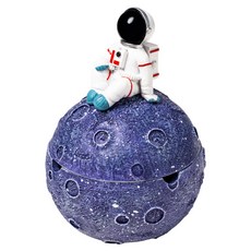 火星太空人菸灰缸 2, 紫色, 1個