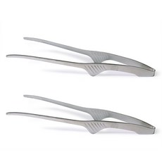 Iwooa 304不鏽鋼纖細烤肉夾, 單一顏色, 2個