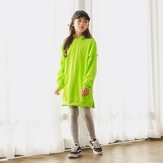 KISPO 女童素色連帽衛衣+長褲