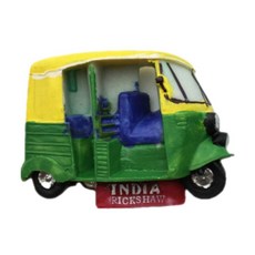 세계 여행 컬렉션 냉장고 자석, 아시아인도중동릭샤