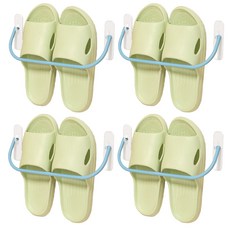 MONACO OLIVE 免鑽孔Pico拖鞋架, 4個, 天藍色