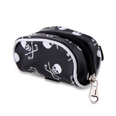 KaXIYa 高爾夫骷髏版高爾夫球袋, 黑色, 1個