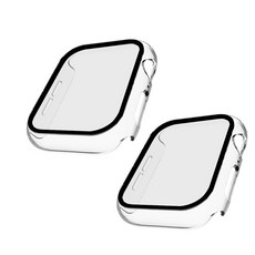 LIMSTAIL Apple Watch全覆蓋保護殼, 透明