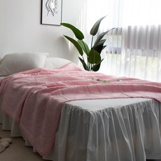 Casa El人造絲Minuet床墊, 粉色的