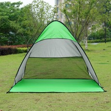 海灘遮陽彈出式帳篷, 2人用, 綠色