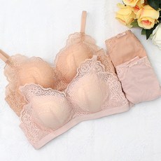 無鋼圈內衣 2入+內褲 2入