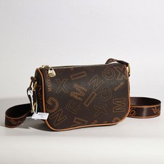 donnashop 女性每日Felice手提斜背包 SC-51989, 巧克力色