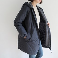 BBAEBBAE 女款連帽層次穿搭Wellon棉壓縮絎縫拉鍊野戰夾克