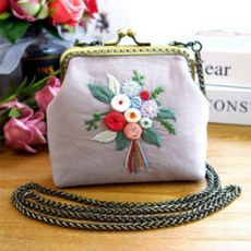 Living Duo DIY 套件刺繡包 14.4 x 11.5cm, 161, 1套