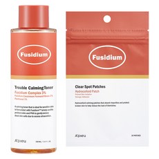 어퓨 후시디움 트러블 진정 토너 210ml + 클리어 스팟 패치 60p, 1개