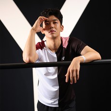 YONEX 男士羽毛球短袖T恤213TS025