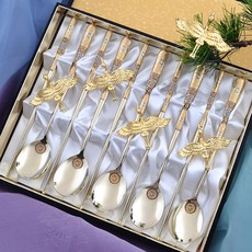 H.Jin 雙鶴 真空鈦金湯匙筷子 5件組 + 提袋, 混合色, 湯匙筷子 5件 + 筷架 5p + 收納盒, 1個