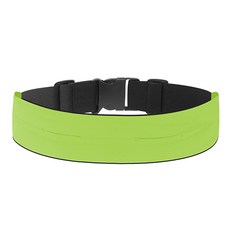스포츠 피트니스 러닝 조깅 휴대폰 보관 포켓 벨트 힙색, 라이트그린, 1개