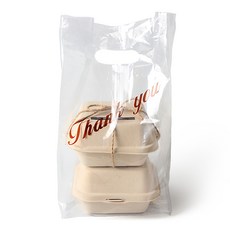 Picnic&Package漿糊便當盒 牛皮紙 3號 20入+麻繩 6m+PE謝謝塑膠袋 10入, 20入