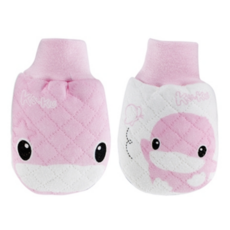 KU.KU Duckbill 酷咕鴨 格紋雙圖護手套 厚款