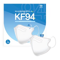 더나은 새부리형 황사방역 일회용 마스크 대형 KF94, 1개