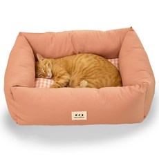 Marvellous 可分離式寵物純棉坐墊, 粉紅色, 1個