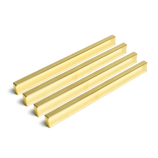 手柄世界沙漏2孔家具把手 金色 P160, 4個