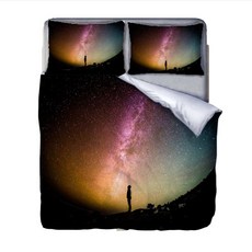 彩色印花被套枕套組 A_RD_252