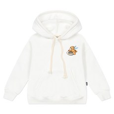 nykids 兒童用 Teddy Island 刷毛寬鬆連帽T恤 T095