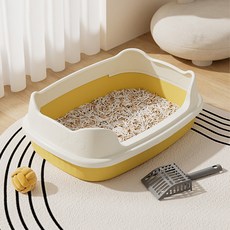 PASTEL PET 寵物腳掌廁所沙鏟 灰色/Free, 1個, 黃色