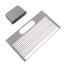 餐具瀝水收納架, 淺灰