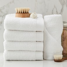 From Cotton Claire 頂級飯店毛巾 180g 40支精梳棉, 5個, 白色