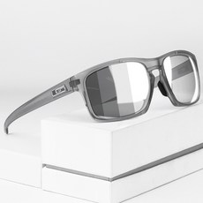 가빈 스타일호른 경량 편광 스포츠 선글라스 G112, C921 그레이 투명변색렌즈(선글라스), 랜덤발송(실리콘링), 1개