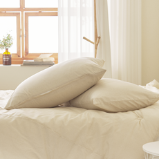 지베딩 크림치즈 베개커버 2p