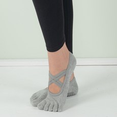 Duran女款全腳雙帶瑜珈襪 DAF2E-0023