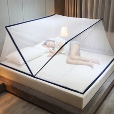 신개념 간편 원터치 모기장, 네이비