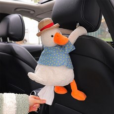 野餐鴨子紙巾收納包, 混色