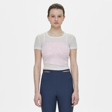 mulawear 女款透膚短袖針織衫 AWSDTS041