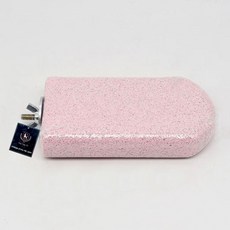딩동펫 앵무새 아이스크림 하드 부리 발톱갈이 스톤, 핑크, 1개