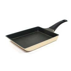 키친아트 인덕션 모던베이지 프리미엄 쿡웨어 계란말이팬, 24cm, 1개