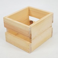 Akiya原木盒子 140*165*120mm, 實木