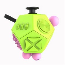 那就是 Kidult Fidget 12 面立方體, A 綠色