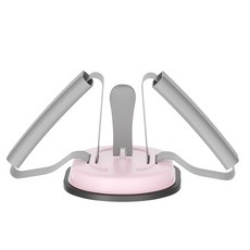 Teal Green 在家訓練 仰臥起坐 輔助桿, 淡粉色