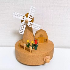 原木音樂盒 風車村莊, 混色