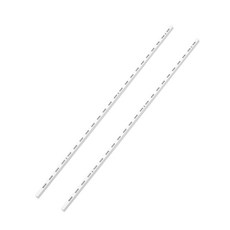 奧維 軌道 單軌支柱 白色 25間距, 2個