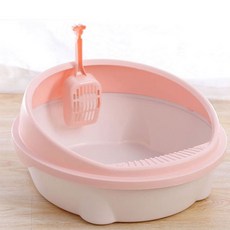 Solid Room NEW粉彩馬卡龍貓砂盆, 1個, 粉色