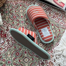 Labellaco 舒適緩震保暖防寒室內拖鞋, 深橘色, 1個