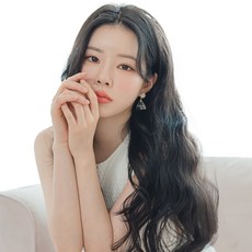 GabalNara 女用半頂式假髮 Glam Perm 第二季, 自然黑, 1個